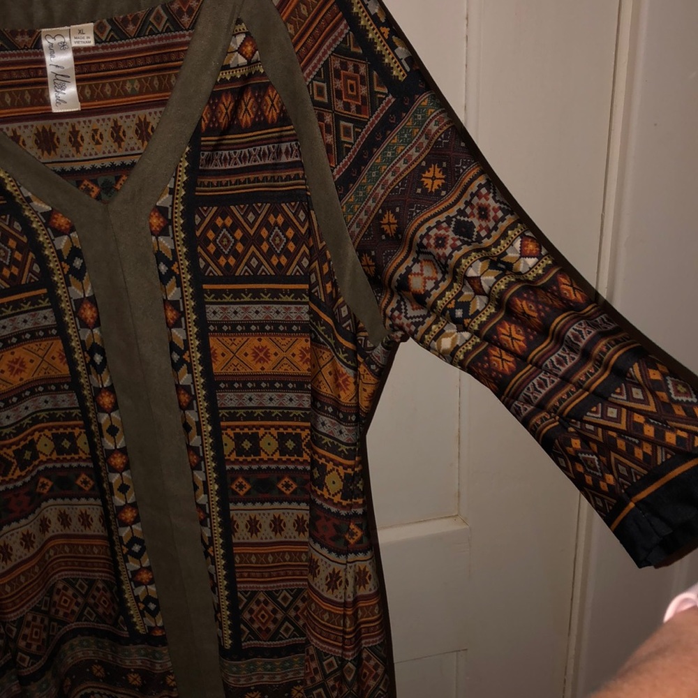 Emma & Michele | Boho Dress | X-Large - Picture 3 of 4